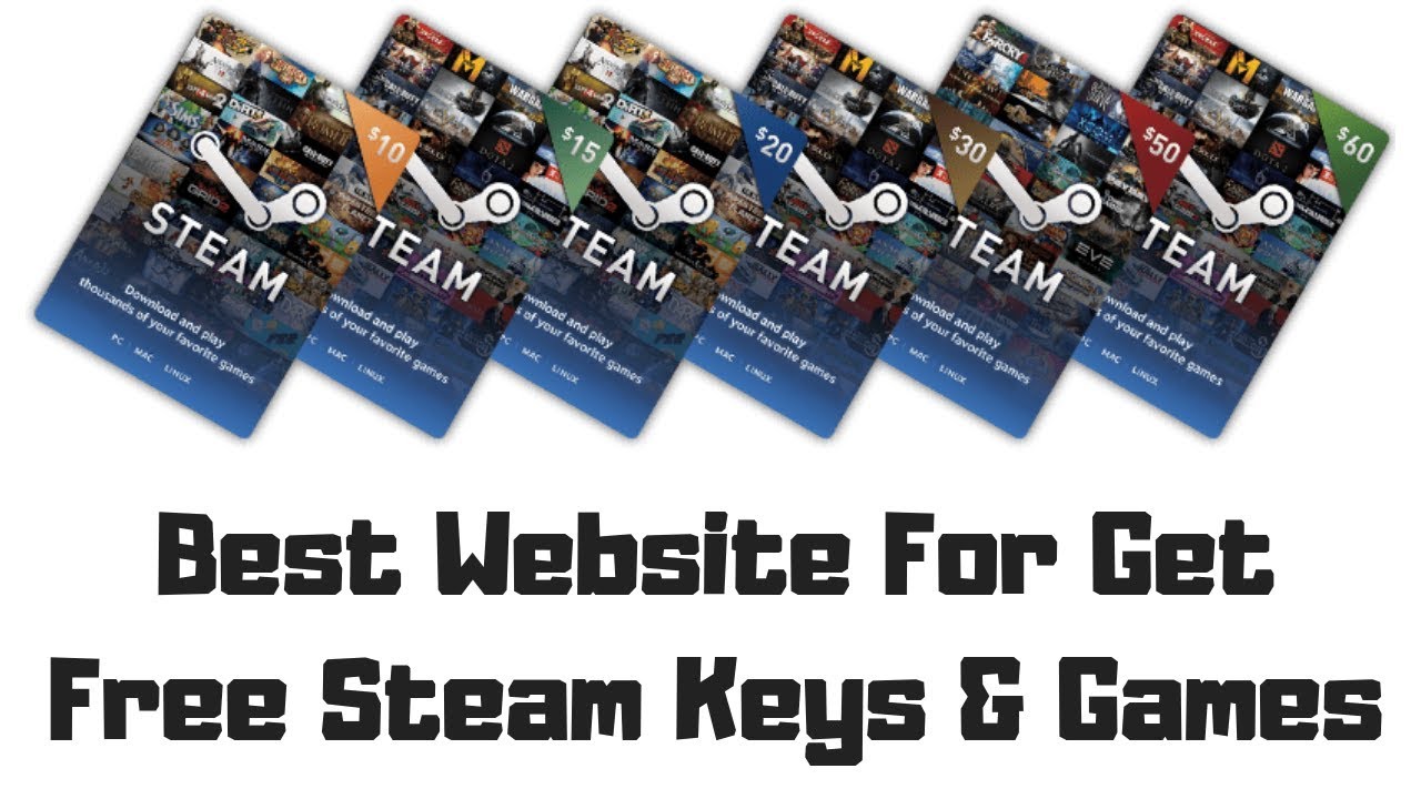 how to get free steam keys